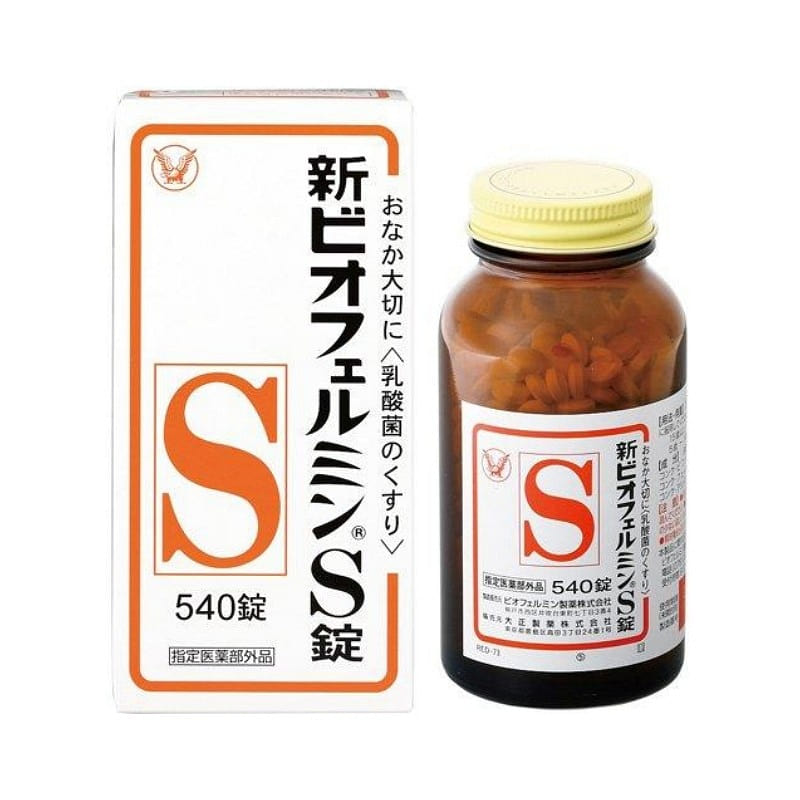 TAISHO Biofermin Lactic Acid Stomach Aid 540tables 1 bottle