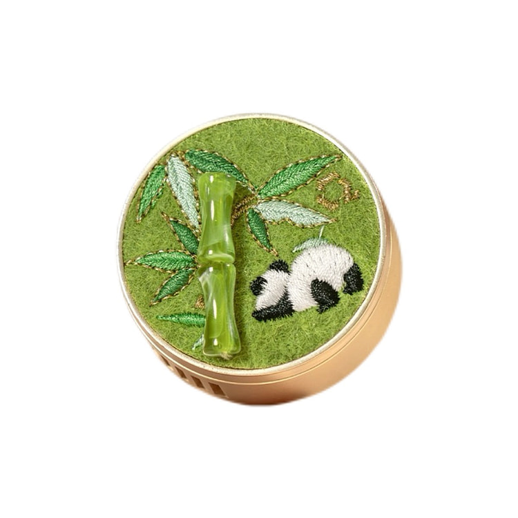 钱丽 刺绣车载香氛 出风口香片 国风香薰-节节高升 1 个