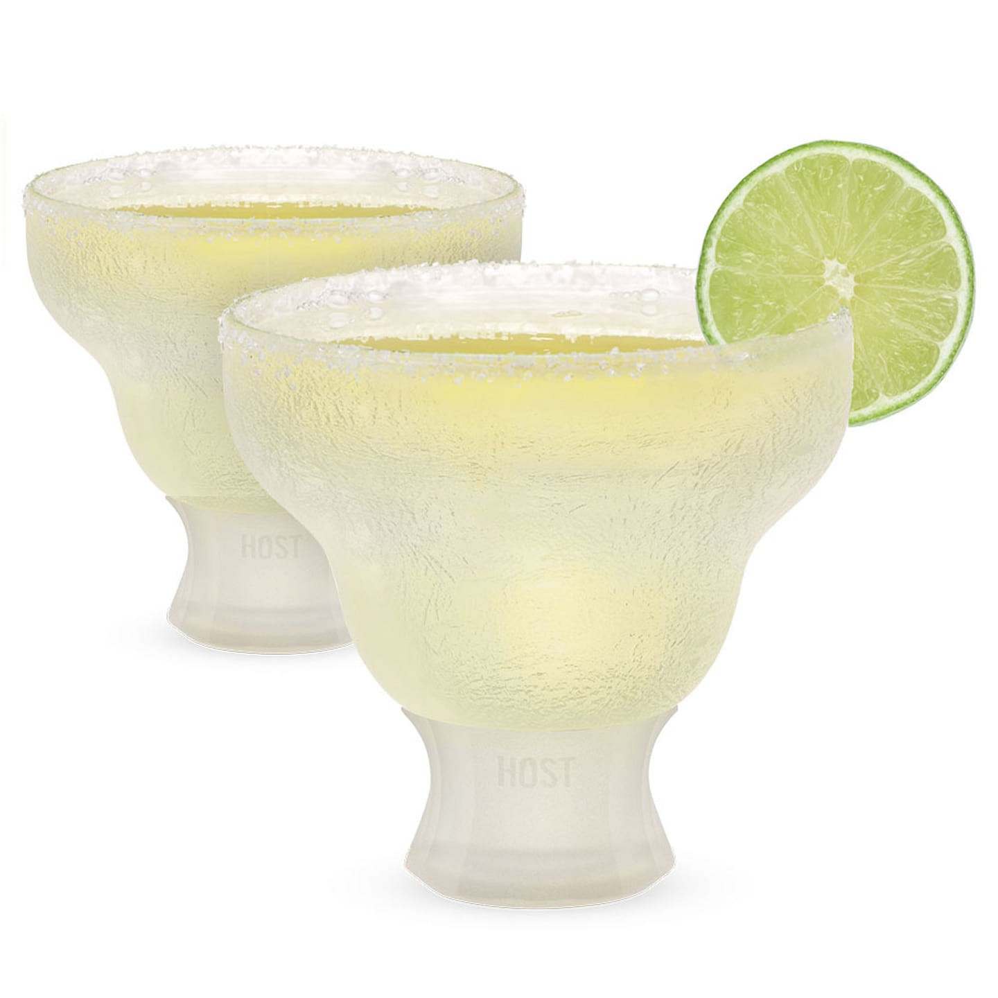 Glass FREEZE™ Margarita Glass (set of two) by HOST® 12 fl.oz