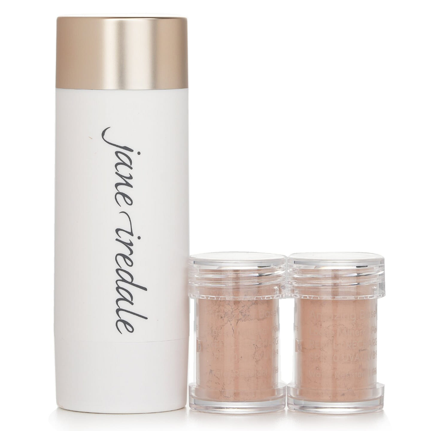 Jane Iredale Amazing Base Loose Mineral Powder SPF 20 Refillable Brush (1x Brush, 2x Refills) - Honey Bronze 2x2.5g/0.09oz 2 g
