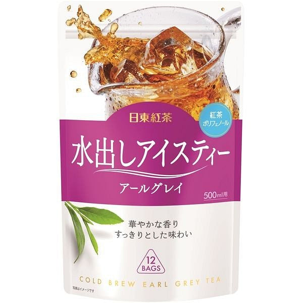 日东红茶 冷泡冰茶伯爵茶茶包 12包入