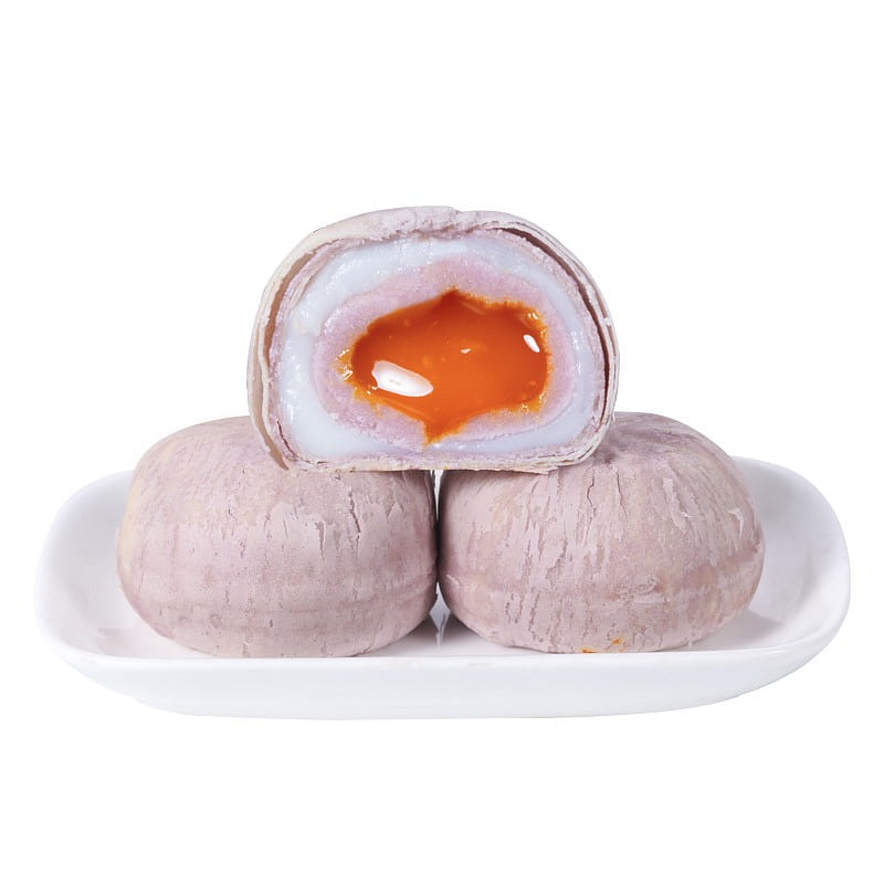 [1 box of 6 pieces] North Moon Bay taro flow heart cake 330 g