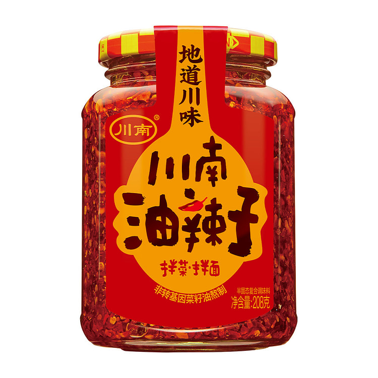 川南油辣子208g*1瓶 208 克