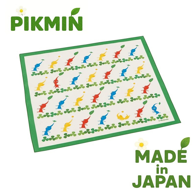 Pikmin 儿童午餐布 43x43cm 日本制造