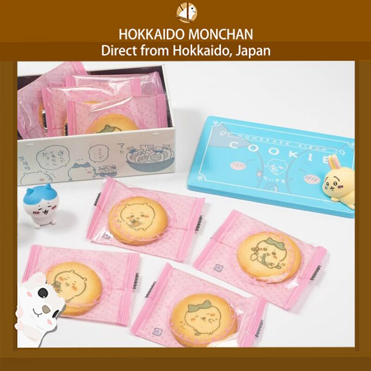 Chiikawa Homerare Ribon Cookie Butter Cookies