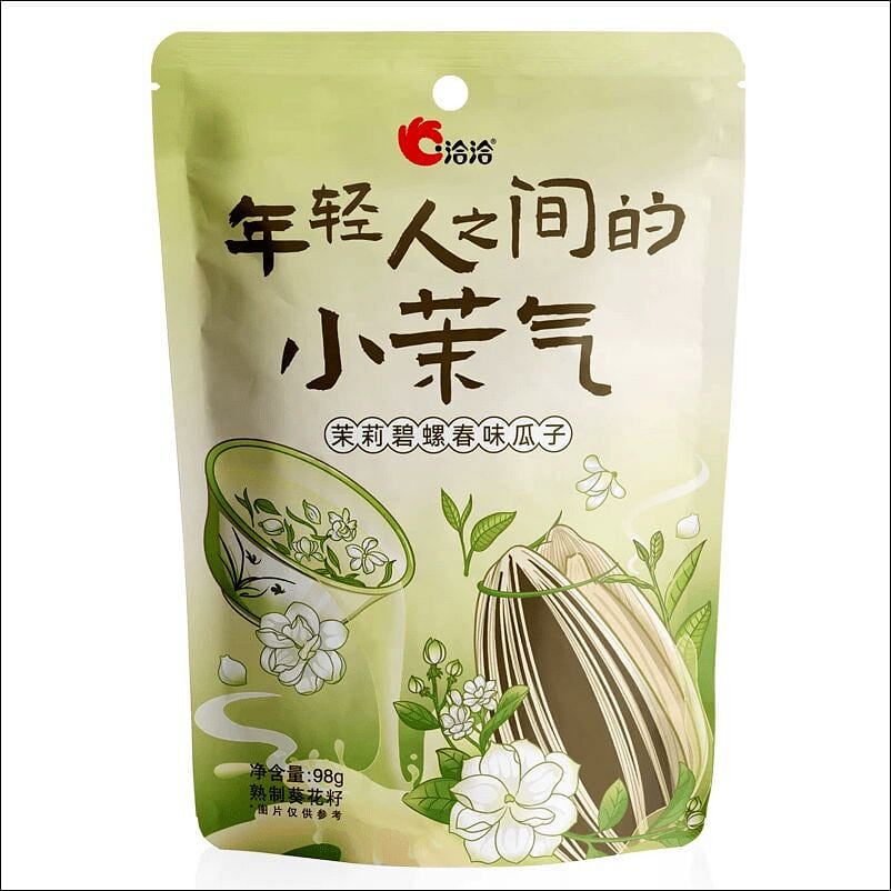 Jasmine Biluochun Flavored Sunflower Seeds 98g*1 98 g