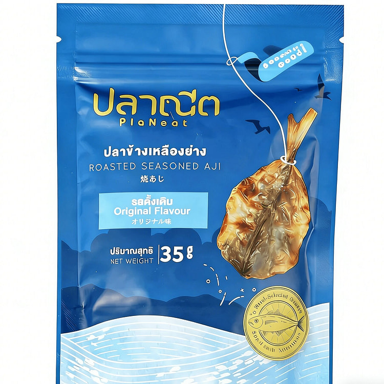 Dried Fish Grilled Horse Mackerel Spicy Flavor 35g 35 g