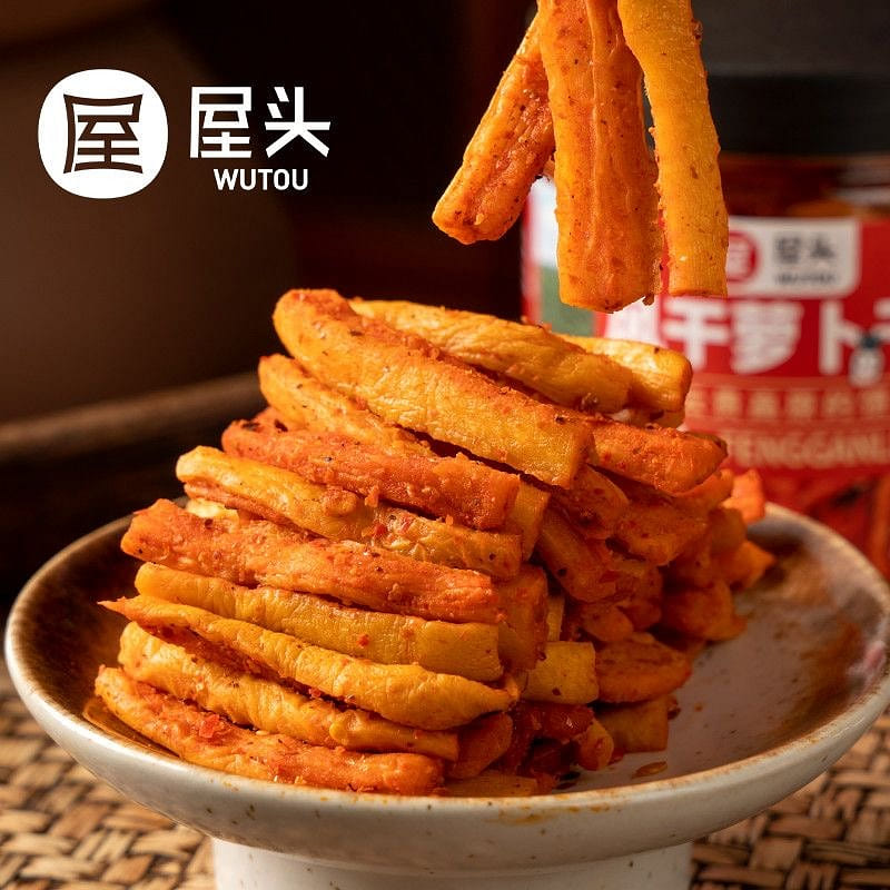 屋头风干萝卜干长条萝卜干 香脆下饭菜 200 克
