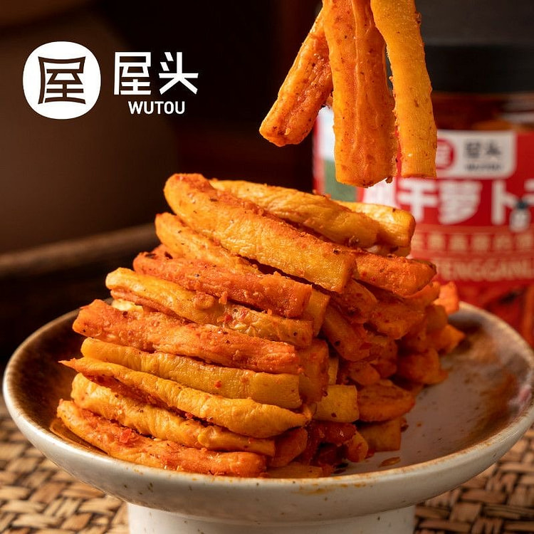 Home-dried radish sticks, crispy and a perfect 200 g