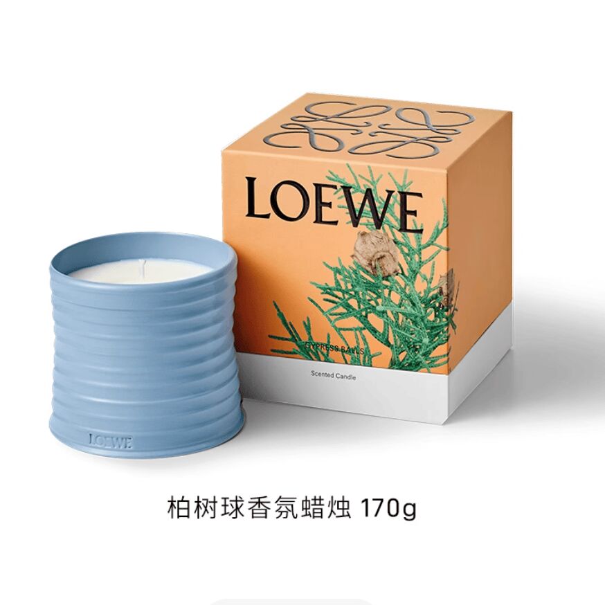 LOEWE Cypress Balls Scented Candle 170 g - Weee!