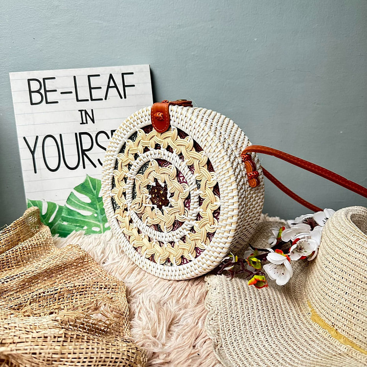 Rattan Bag White Style 21 33.99 each