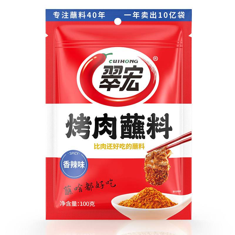 Cuihong Grilled Meat Dipping Sauce 100g*1 bag 100 g