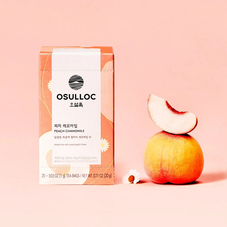 OSULLOC Peach Chamomile 20ea 1 each