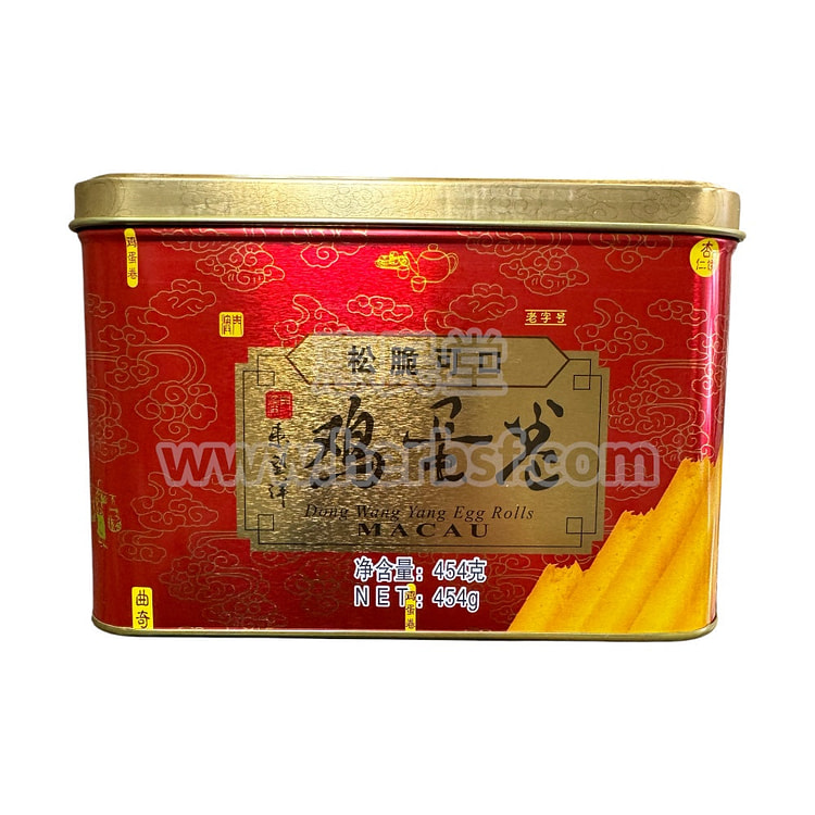 Macau Dong Wang Yang Egg Rolls Cookies 454g Bakery 1 each