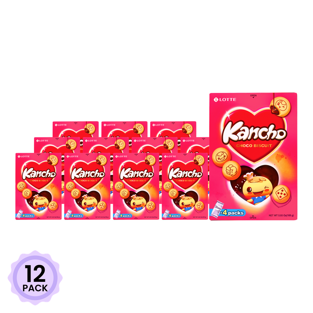 Lotte Kancho chocolate filled biscuits