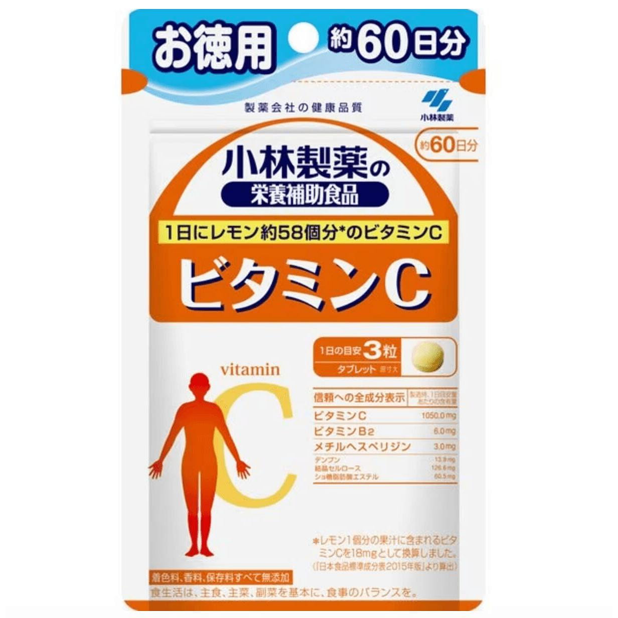 KOBAYASHI Vitamin C Health Supplement 180 count