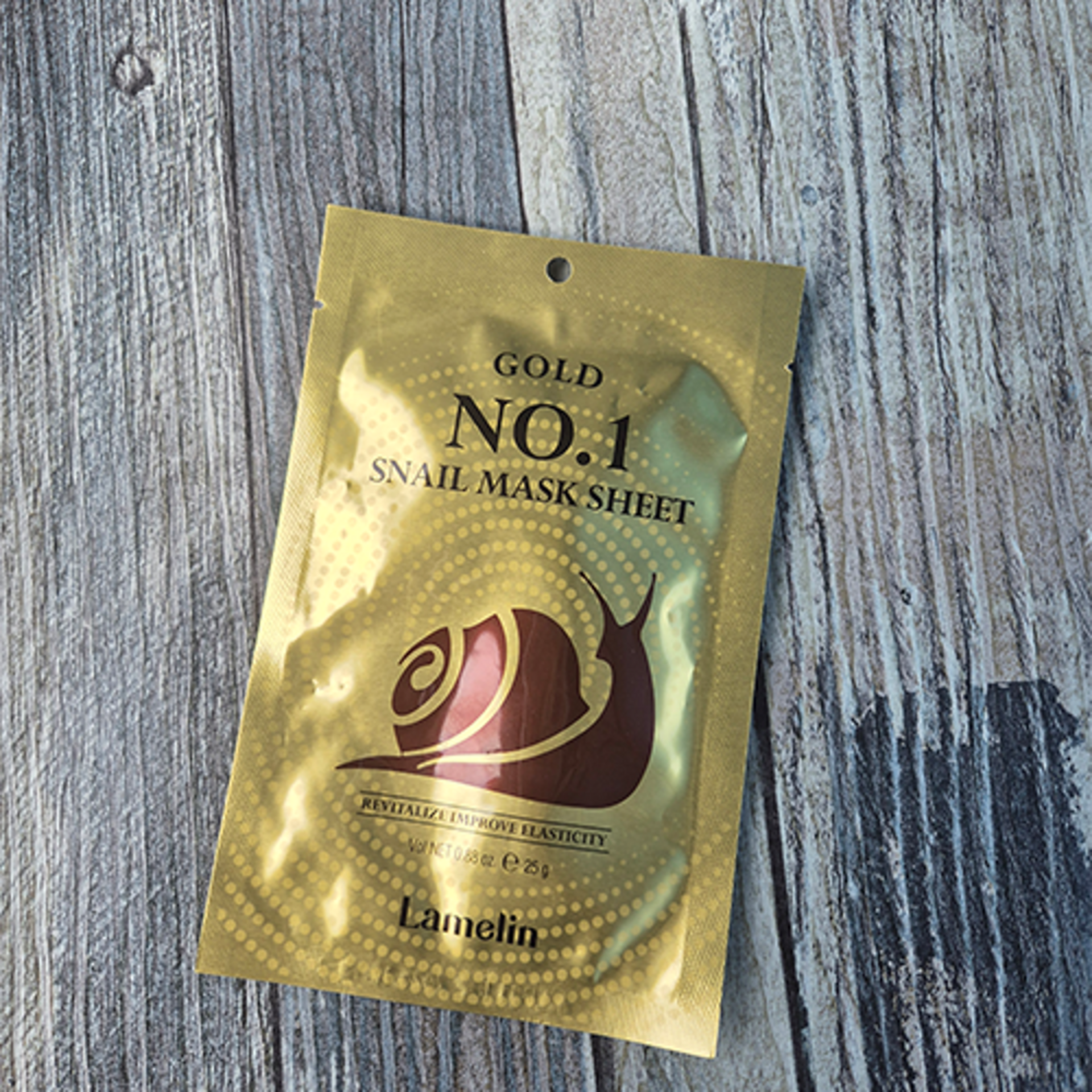 韓国直球 - LAMELIN ゴールドNo.1 つばのんりマスクシート25g - Weee!