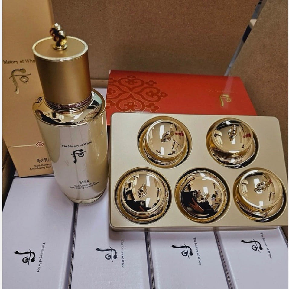 Whoo Self-Generating Anti-Aging Concentrate Set. 1 box