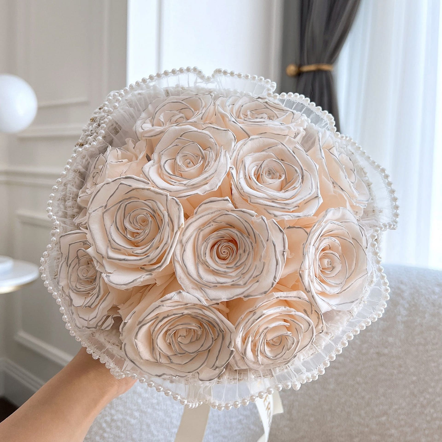 Bouquet De Madrid Silver Pearl 1 each