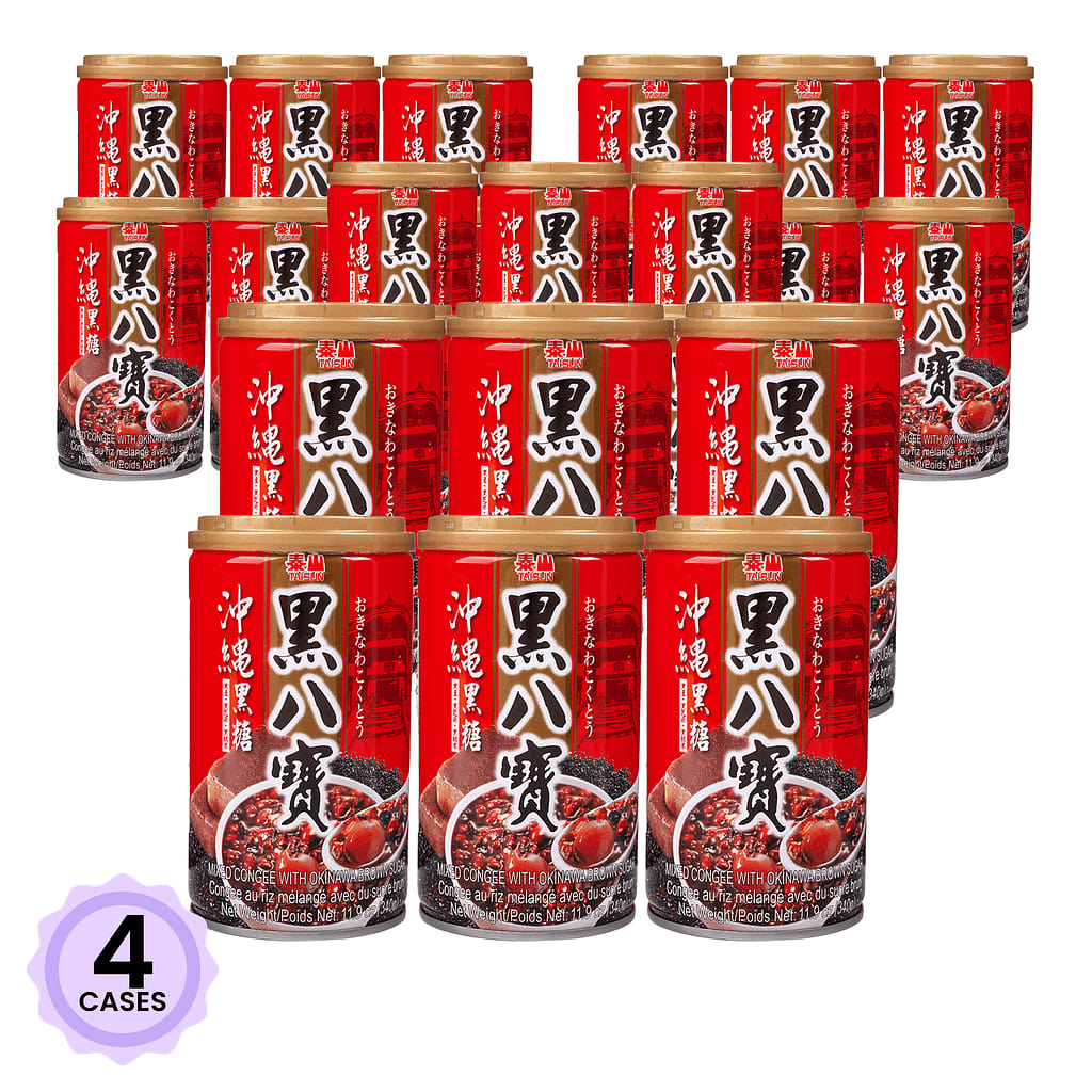 Taisun Mixed Congee with Brown Sugar 6pks 340 g*4 case
