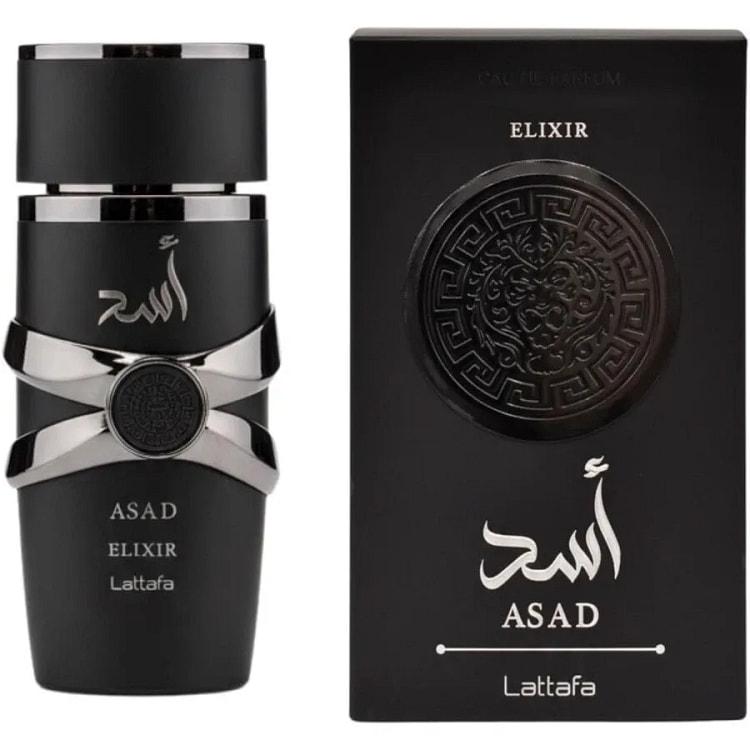 Lattafa Men's Asad Elixir EDP Spray 3.4 oz Fragran 1 phần