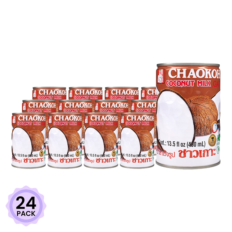 Chaokoh 椰奶 罐装 13.5 盎司*24 包