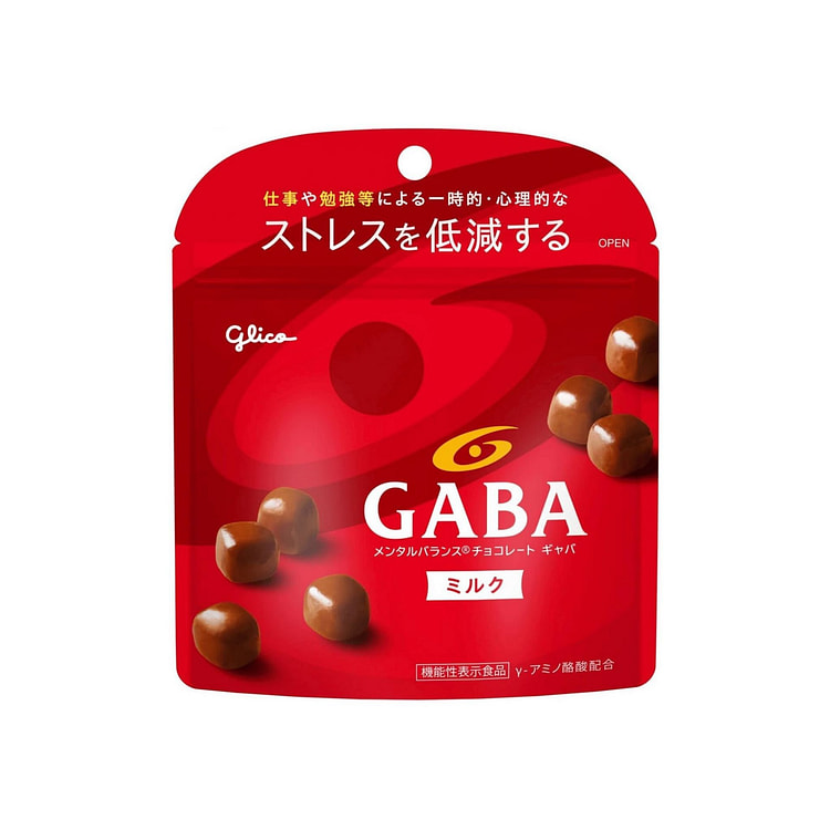 日本巧克力 GABA 牛奶 放松 甜味 51g 1 份