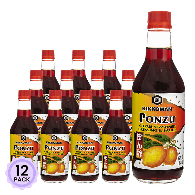 万字 柚子酱油 15 盎司*12 包