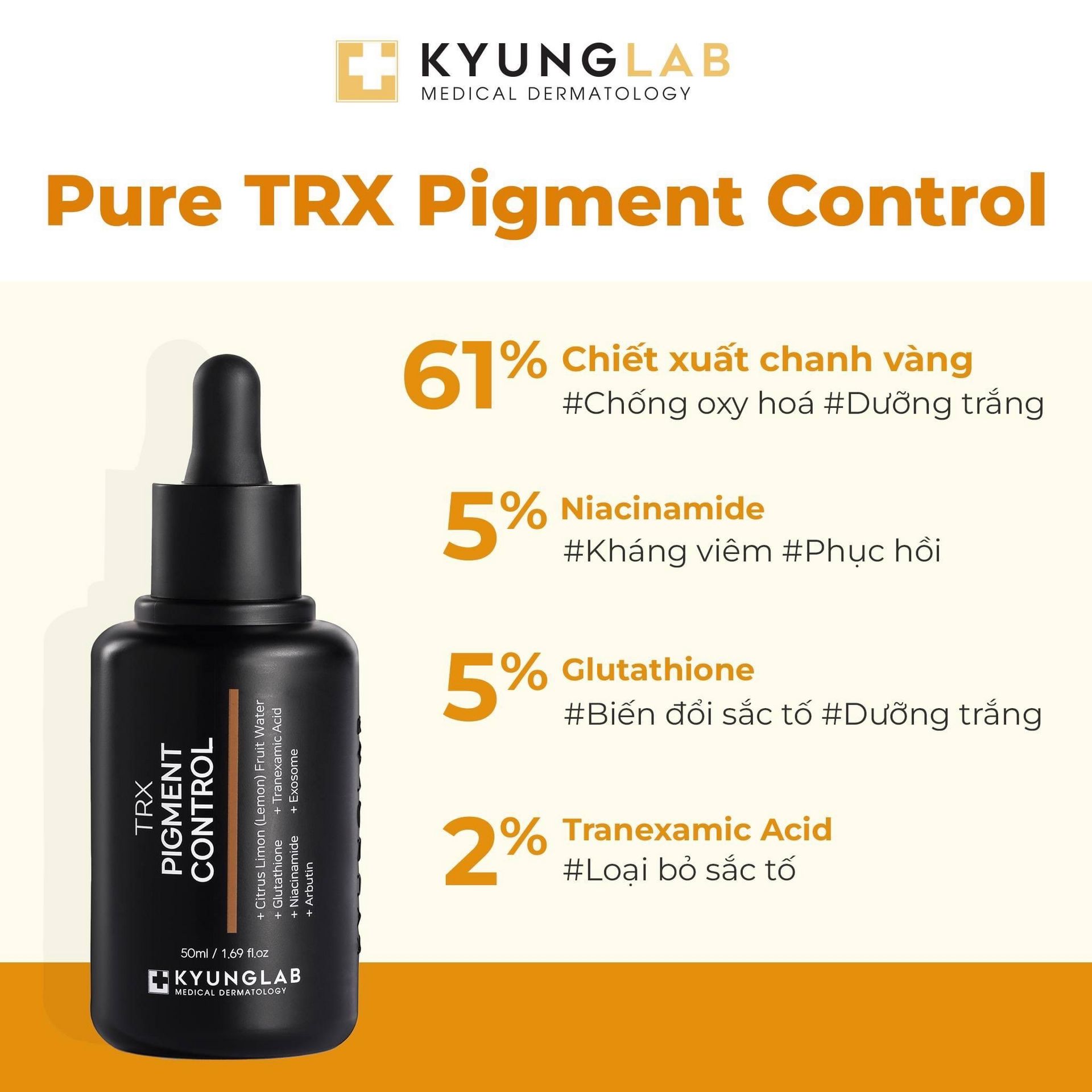 美容液 KYUNGLAB TRX Pigment Control 50ml Get Kyung Lab Renewal TRX Pigment Control Ampoule Delivered | Weee