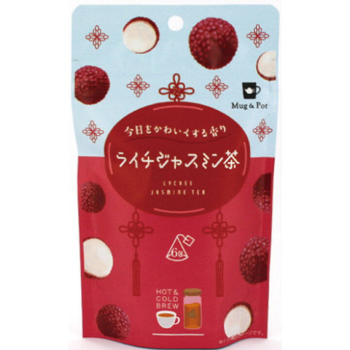 Mug&Pot Lychee Jasmine Tea 2g x 6 bags 1 each