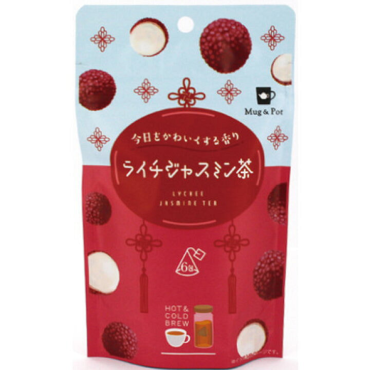 Mug&Pot Lychee Jasmine Tea 2g x 6 bags 1 each