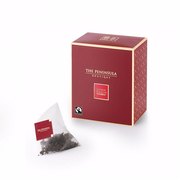 The Peninsula Boutique Supreme Tie Guan Yin - 10 Tea Bags In Box 25 กรัม