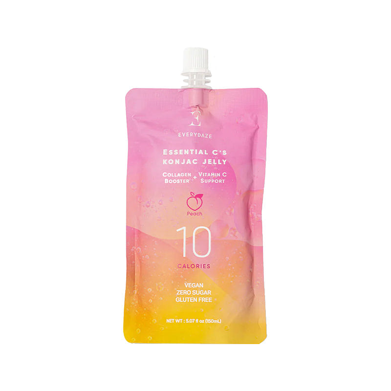 Peach Essential C’s Konjac Jelly (Collagen + Vitamin C) 1 Pack 1 each