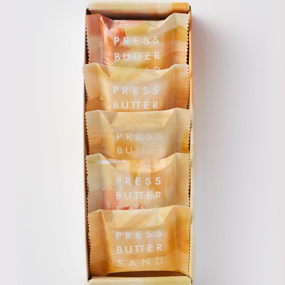 日本直送」銘菓PRESS BUTTER SAND プレスバターサンド バターサンド