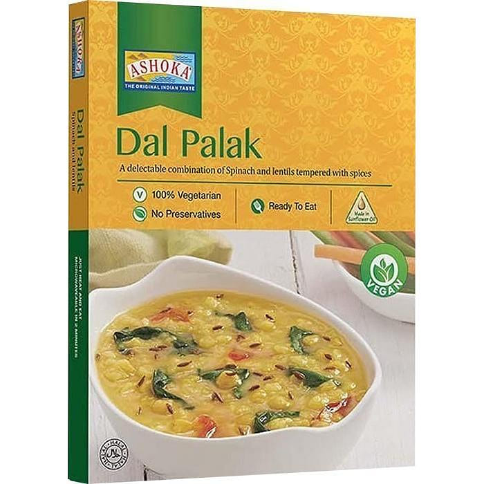 Ashoka Dal Palak (Ready-to-Eat), 10 oz box 100 oz