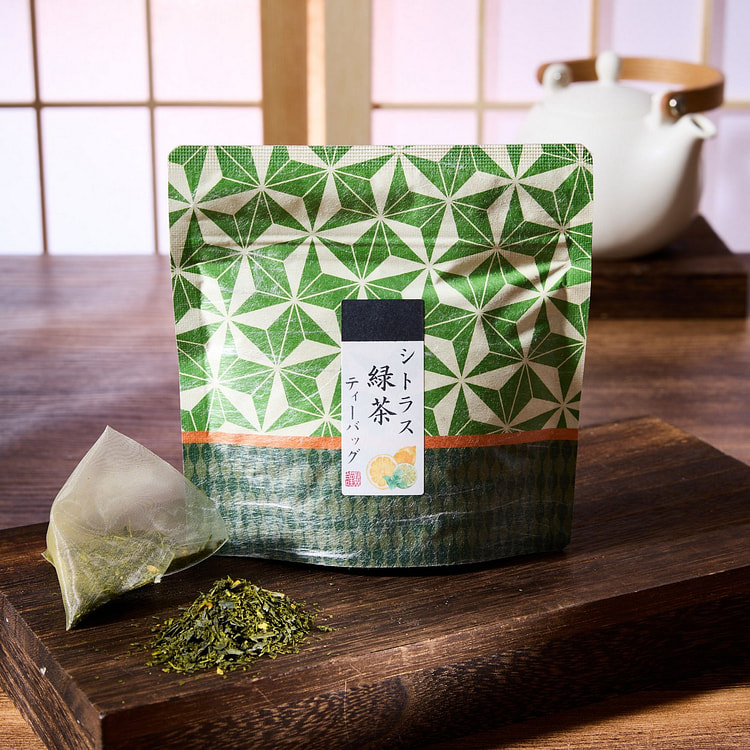 Citrus Ryokucha Green Tea (5 tea bags)