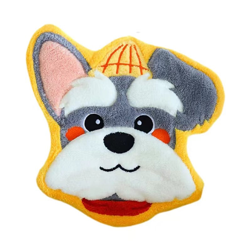 Thicken The Puppy Hand Towel-Schnauzer XL 1 count