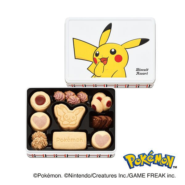 Juchheim Pokemon Assorted Cookies Gift Box 110g 1 each