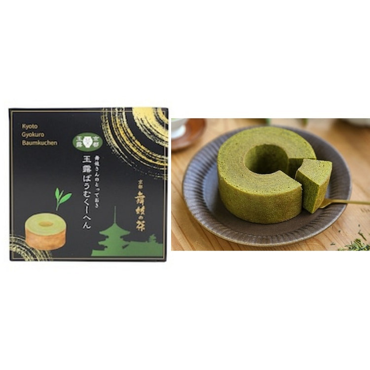 舞妓茶本铺 玉露抹茶年轮蛋糕 1个