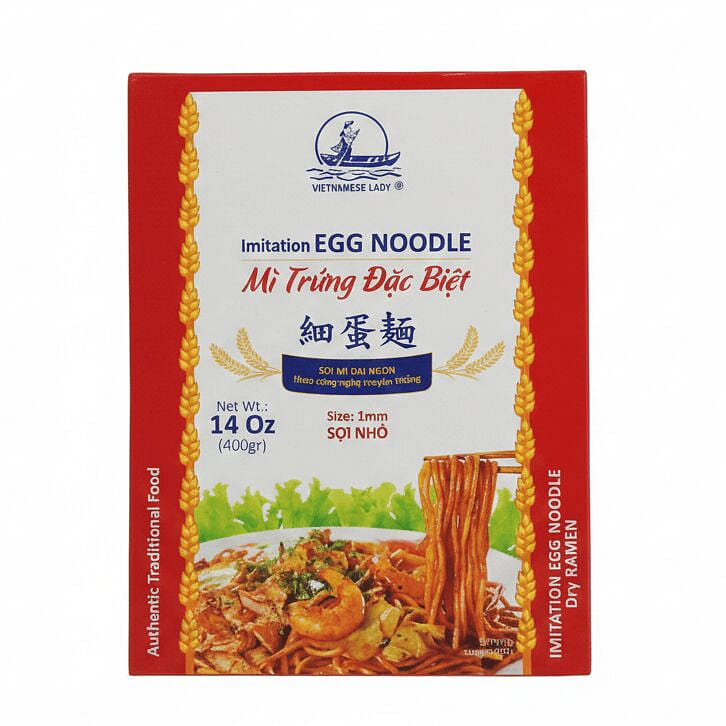 VIETNAMESE LADY Egg Noodle 1 mm 14 oz