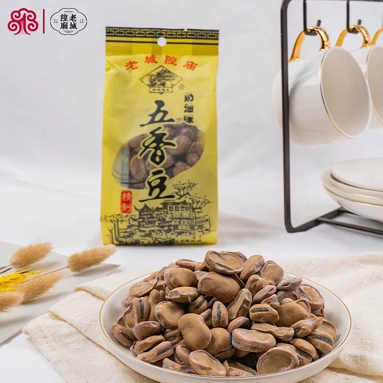 老城隍庙奶油味五香豆180g*2中华老字号蚕豆小吃 360 克
