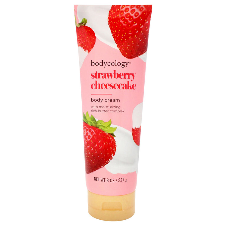 Bodycology Body Cream Strawberry Cheesecake 8 oz