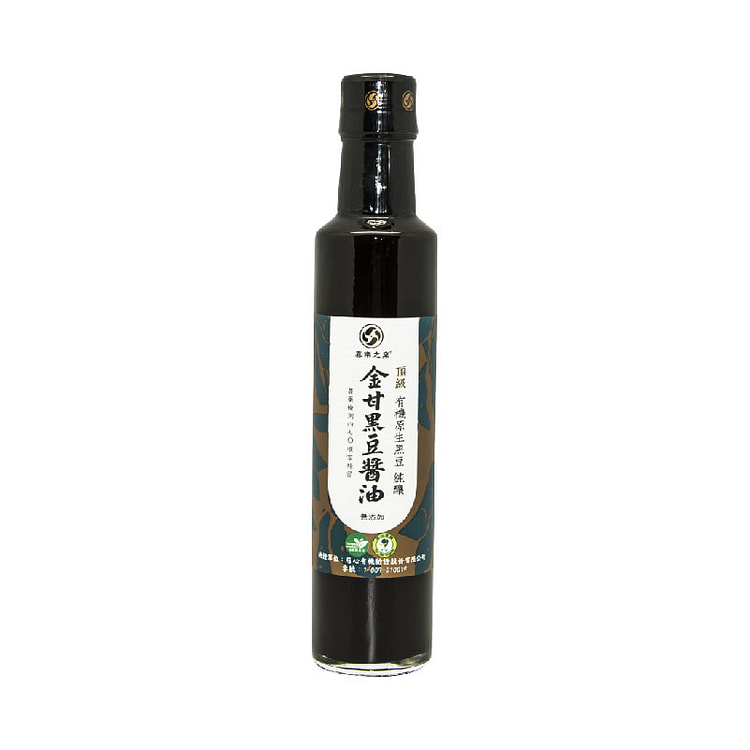 100%台灣有機黑豆醬油