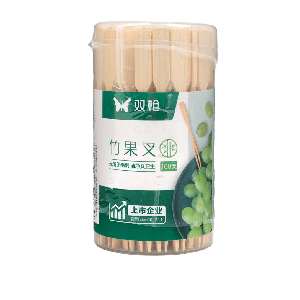 Suncha Bamboo Fruit Forks 100pcs 1 each