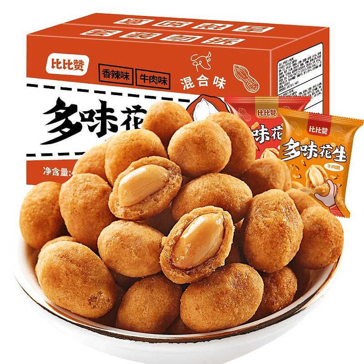 比比赞多味花生400g*1箱 400 克