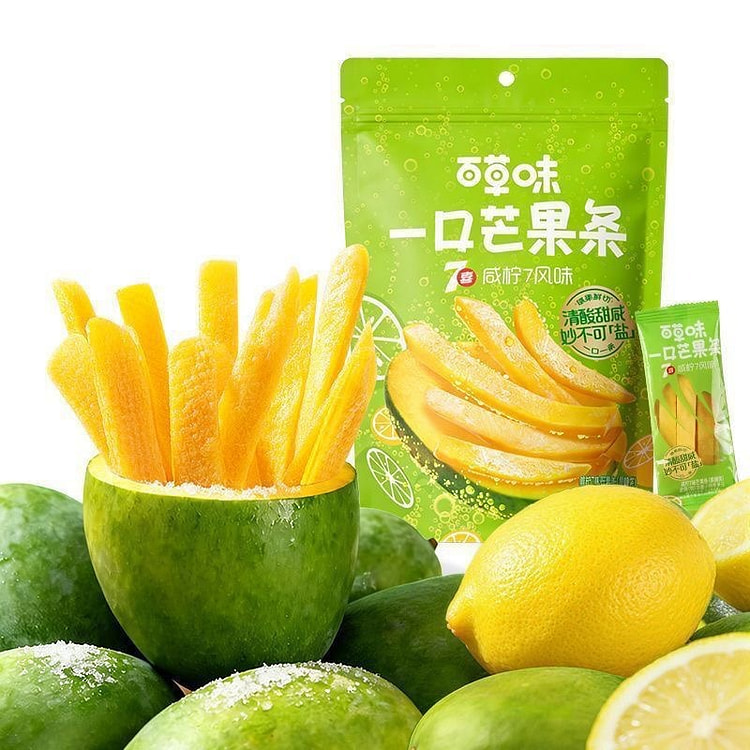 Salted-Lime Flavored Mango Strips (Green Mango) 380 g