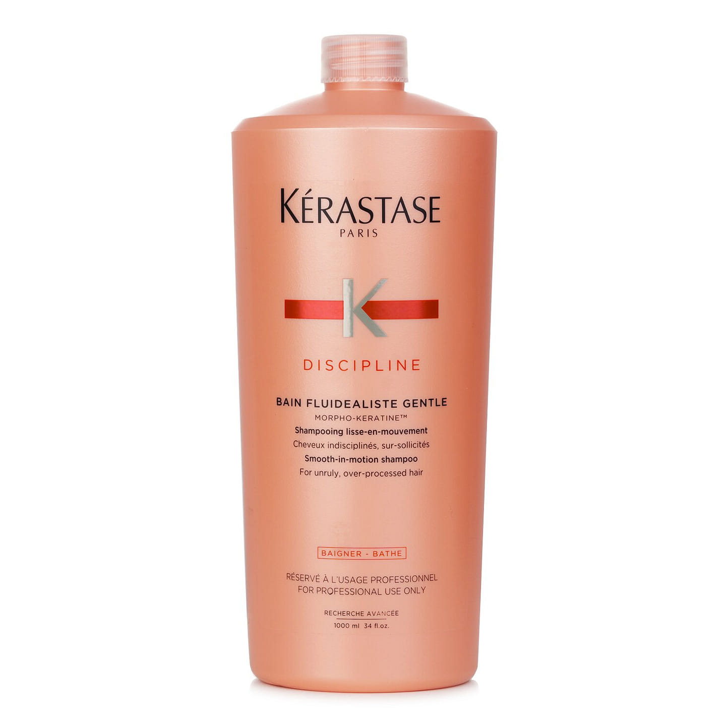 Kerastase Discipline Bain Fluidealiste Smooth-In-Motion Gentle Shampoo (For Unruly, Over-Processed Hair) 1000ml/3.4oz 1000 ml