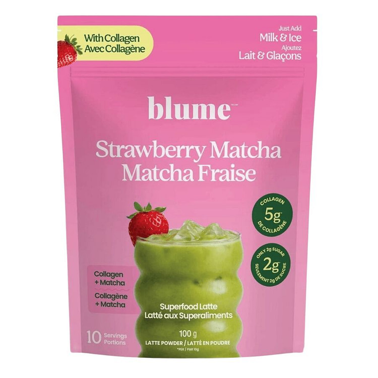 Blume Strawberry Matcha with Collagen 1 each