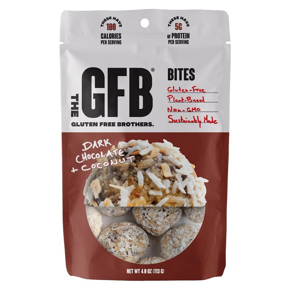 The GFB Dark Chocolate Coconut Protein Bites 4 oz