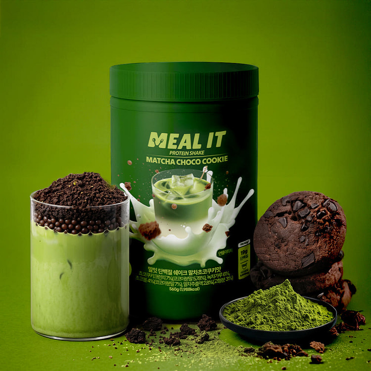 Diet Protein Shake Matcha Chocolate Cookie 560 g
